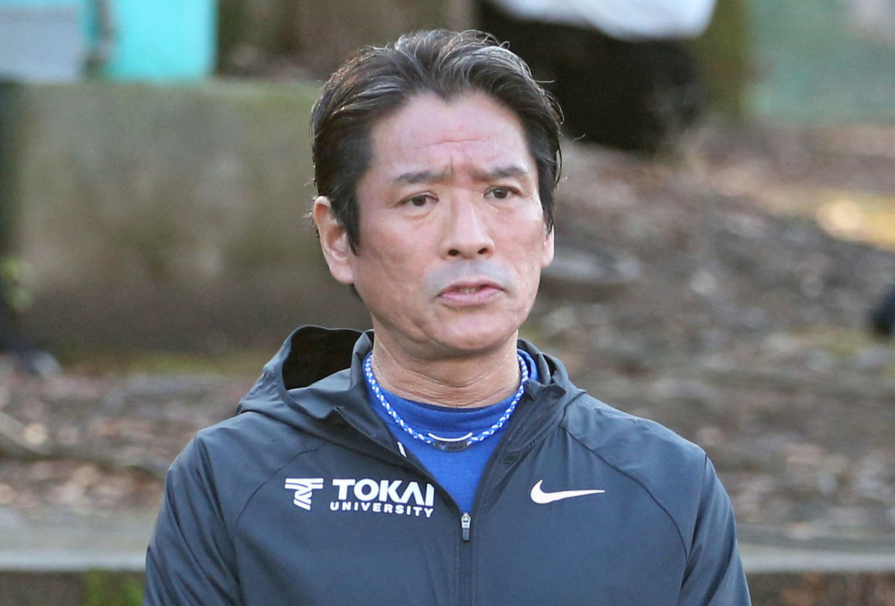 東海大・両角速監督（2019年12月18日撮影）