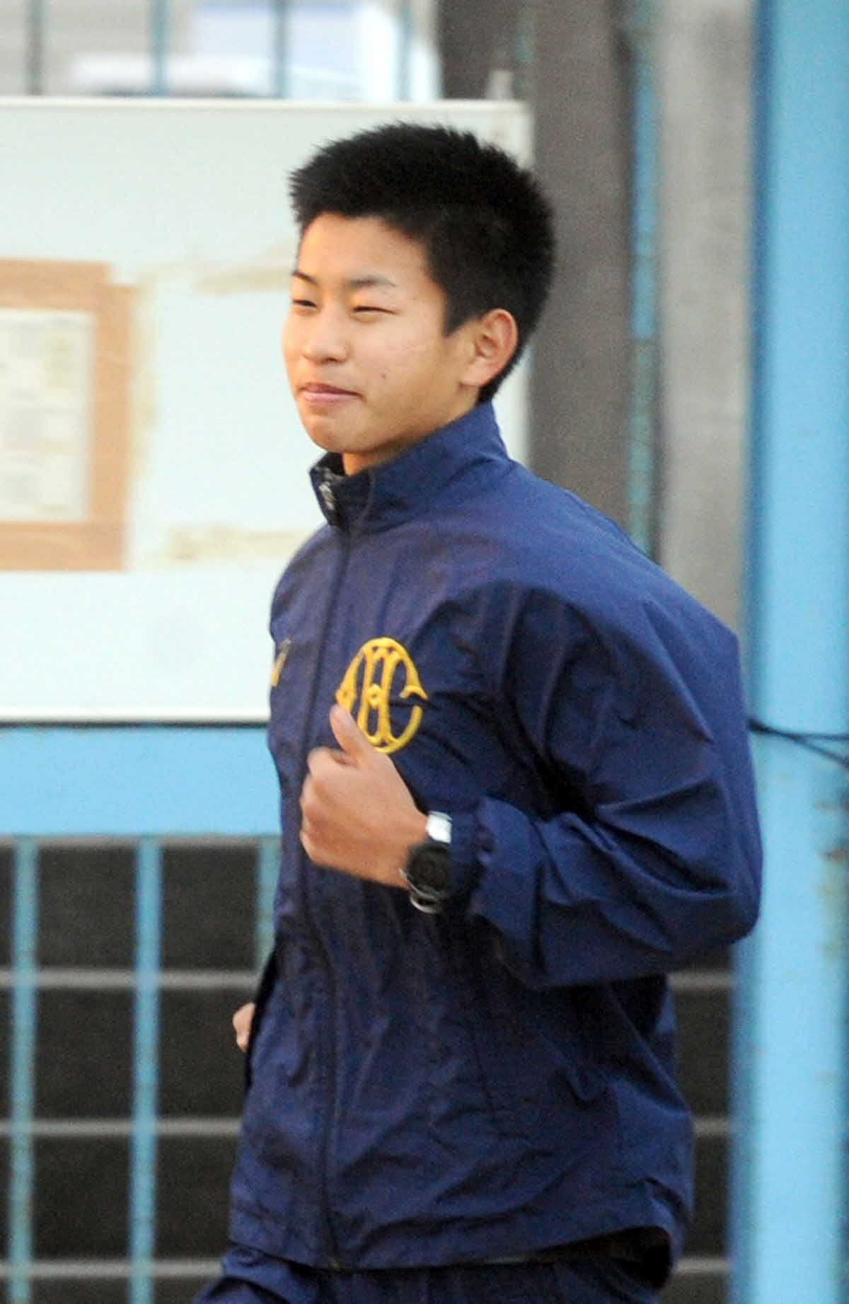 1区起用が予想される浜松商の尾崎