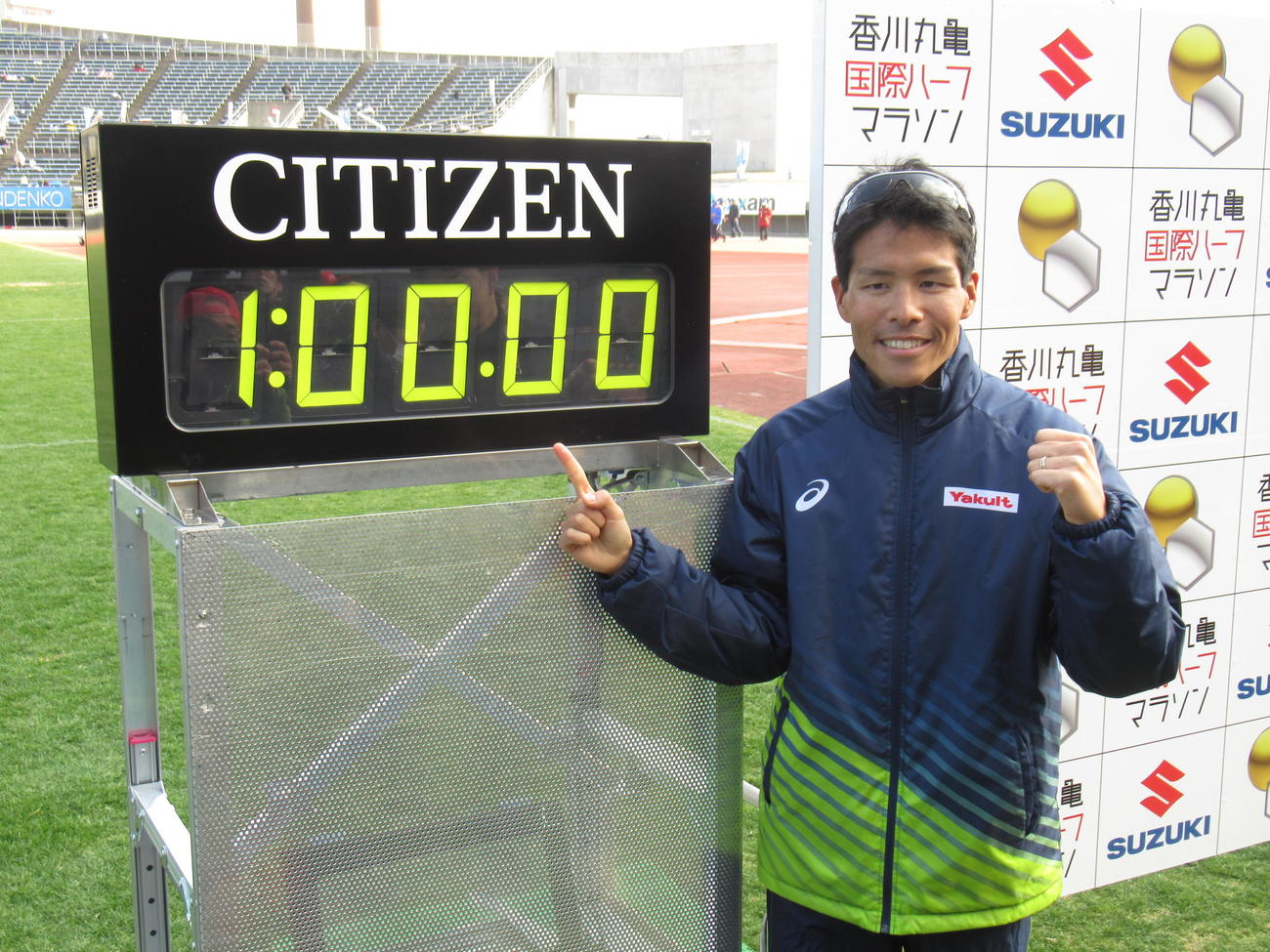 2月にハーフマラソン日本新をマークした小椋裕介