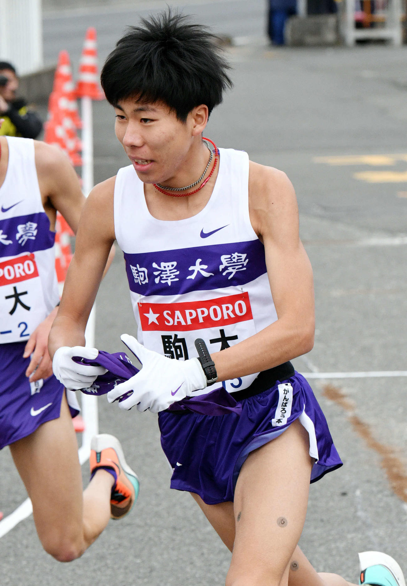 駒大・田沢廉（2020年1月2日撮影）