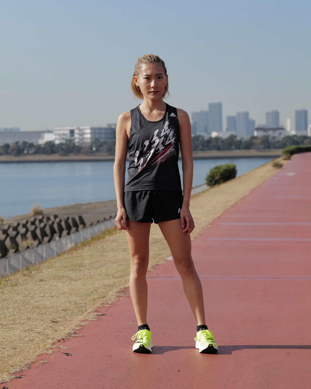 大阪国際女子マラソンに出場する岩出（本人提供）