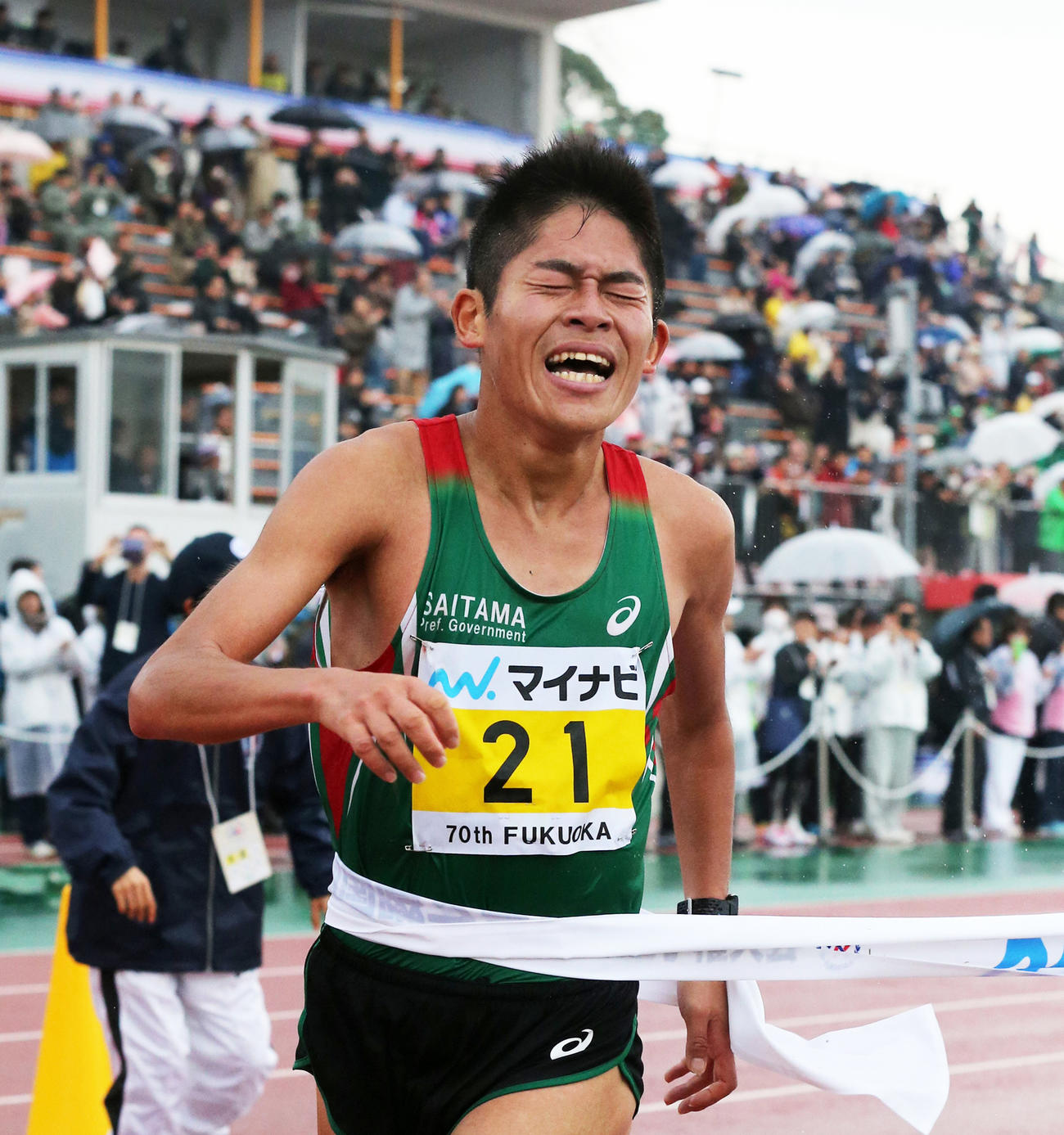 16年の福岡国際マラソン兼世界選手権代表選考会で3位に入った川内優輝