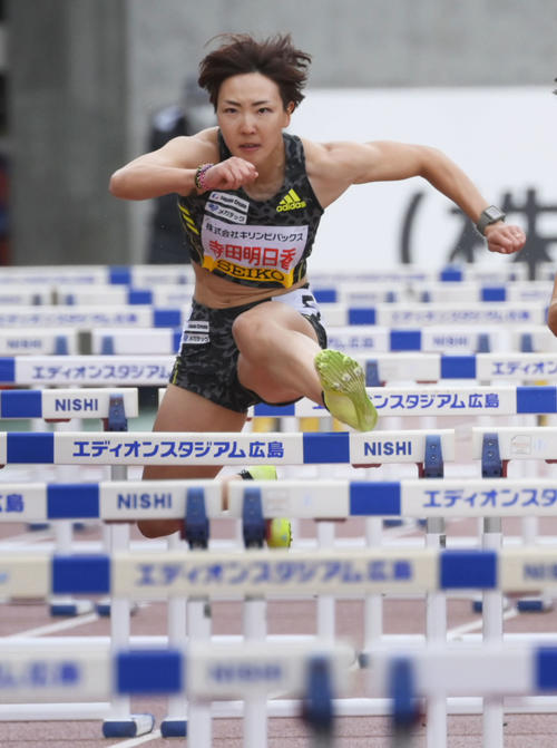 ぎゃあ～！」0秒01更新 寺田明日香100mH日本新記録に絶叫 - 陸上 