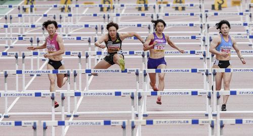 ぎゃあ～！」0秒01更新 寺田明日香100mH日本新記録に絶叫 - 陸上 