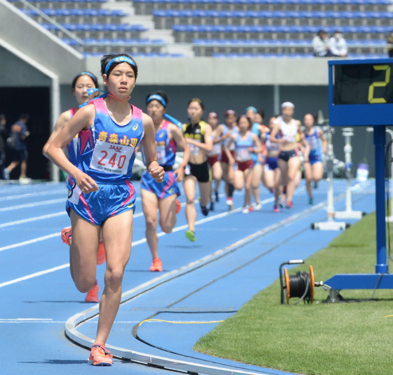 青森山田が陸上女子1500ワンツースリー ｖ伊藤 狙って 県記録 陸上 日刊スポーツ
