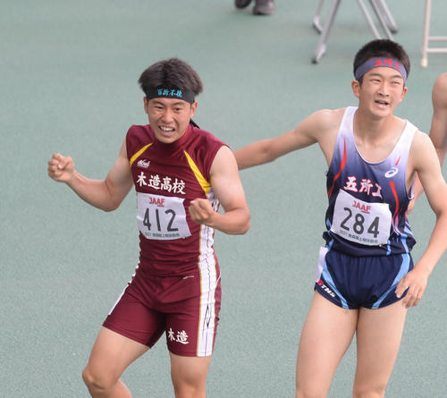 木造 沢田翔空 自己新で優勝 初の東北大会へ意気込む 県総体800m 陸上写真ニュース 日刊スポーツ