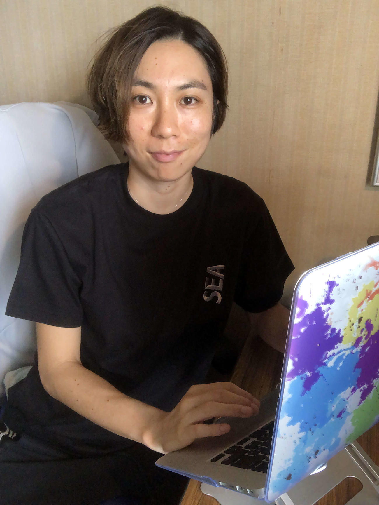 現役を引退し、セカンドキャリアを歩み始めた元陸上短距離選手の高橋萌木子さん