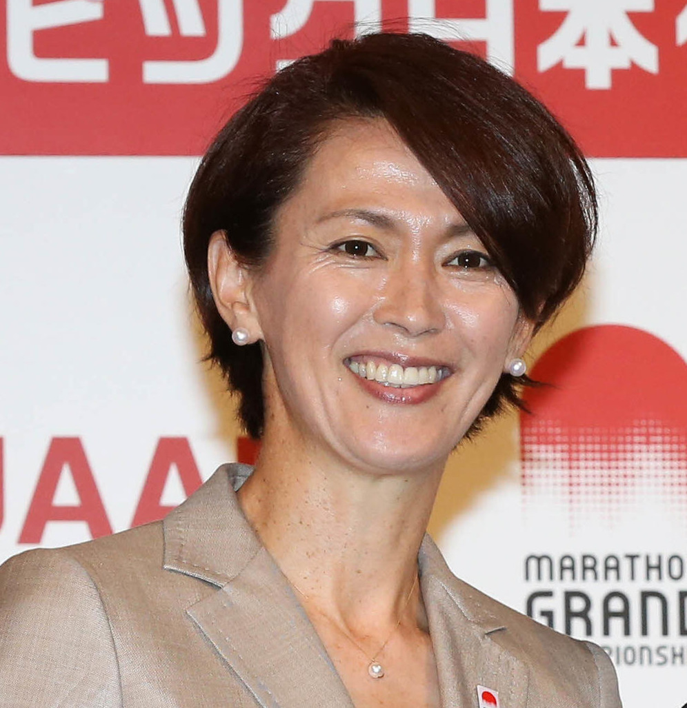有森裕子氏（2018年6月15日撮影）