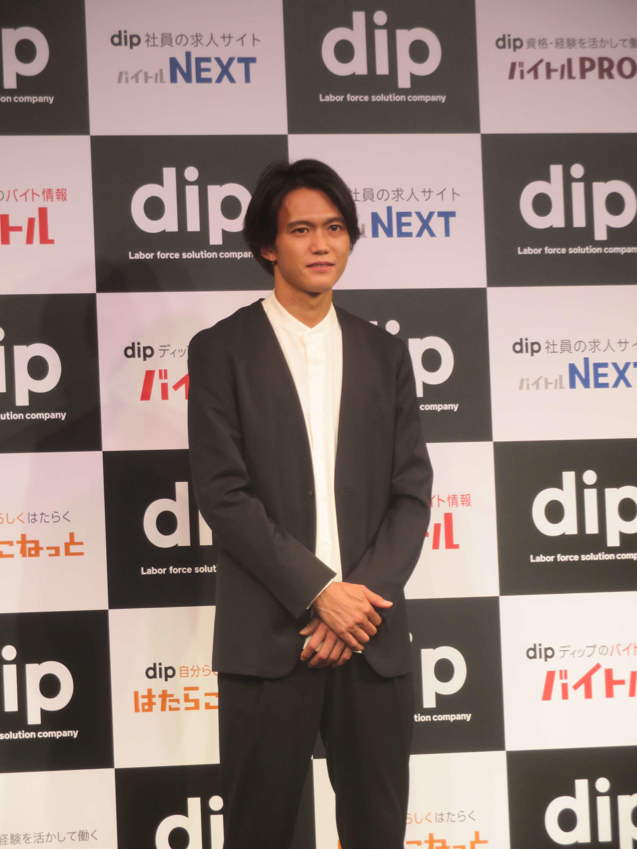「ワクチンインセンティブプロジェクト」のアンバサダーに就任した大迫傑さん（撮影・上田悠太）
