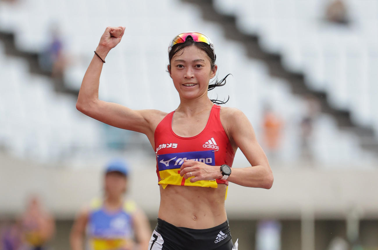 岡田久美子（2021年9月25日撮影）