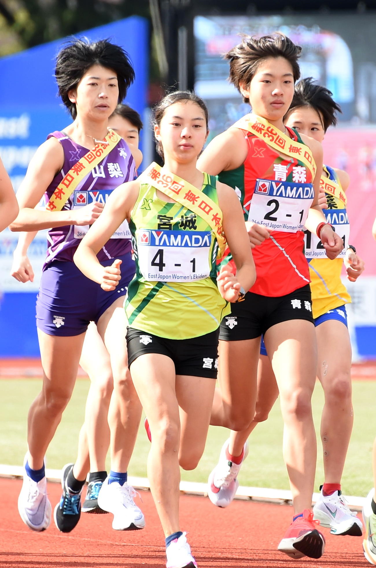 1区、区間2位でたすきをつないだ宮城・杉森
