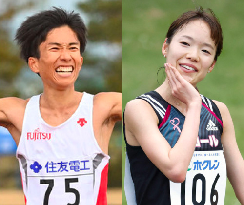 結婚を発表した鈴木健吾と一山麻緒