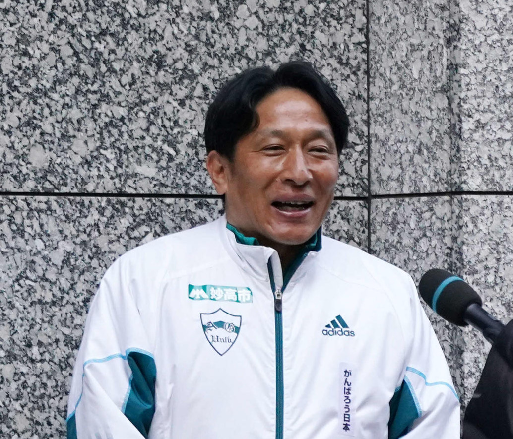 青学大・原監督（2021年1月3日撮影）