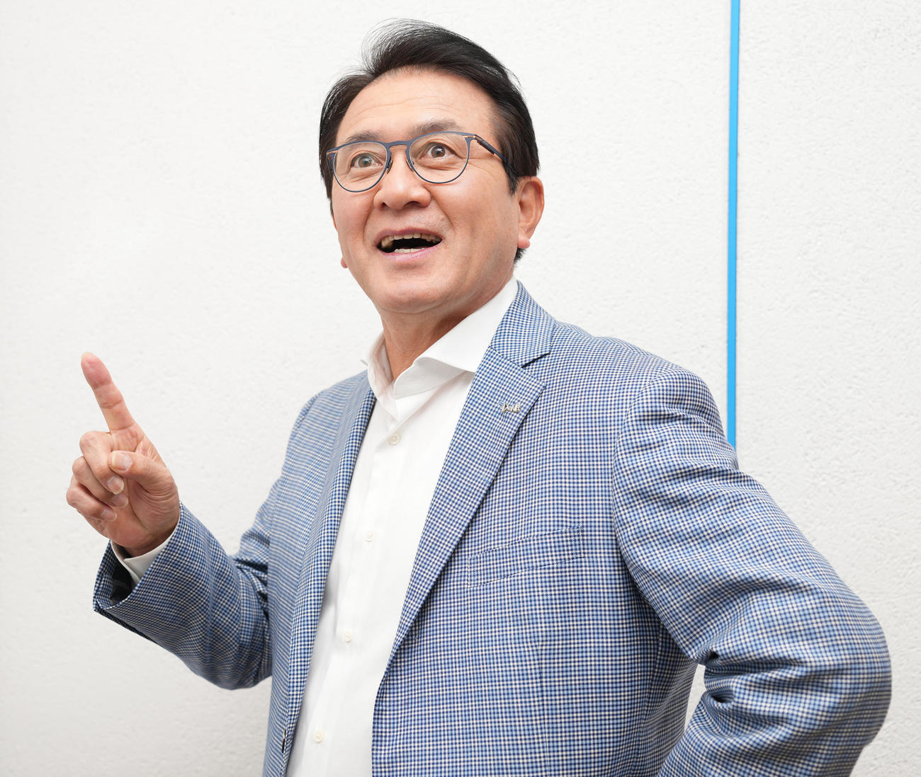 箱根駅伝の展望を語った日本陸連の瀬古マラソン強化戦略プロジェクトリーダー（撮影・鈴木みどり）