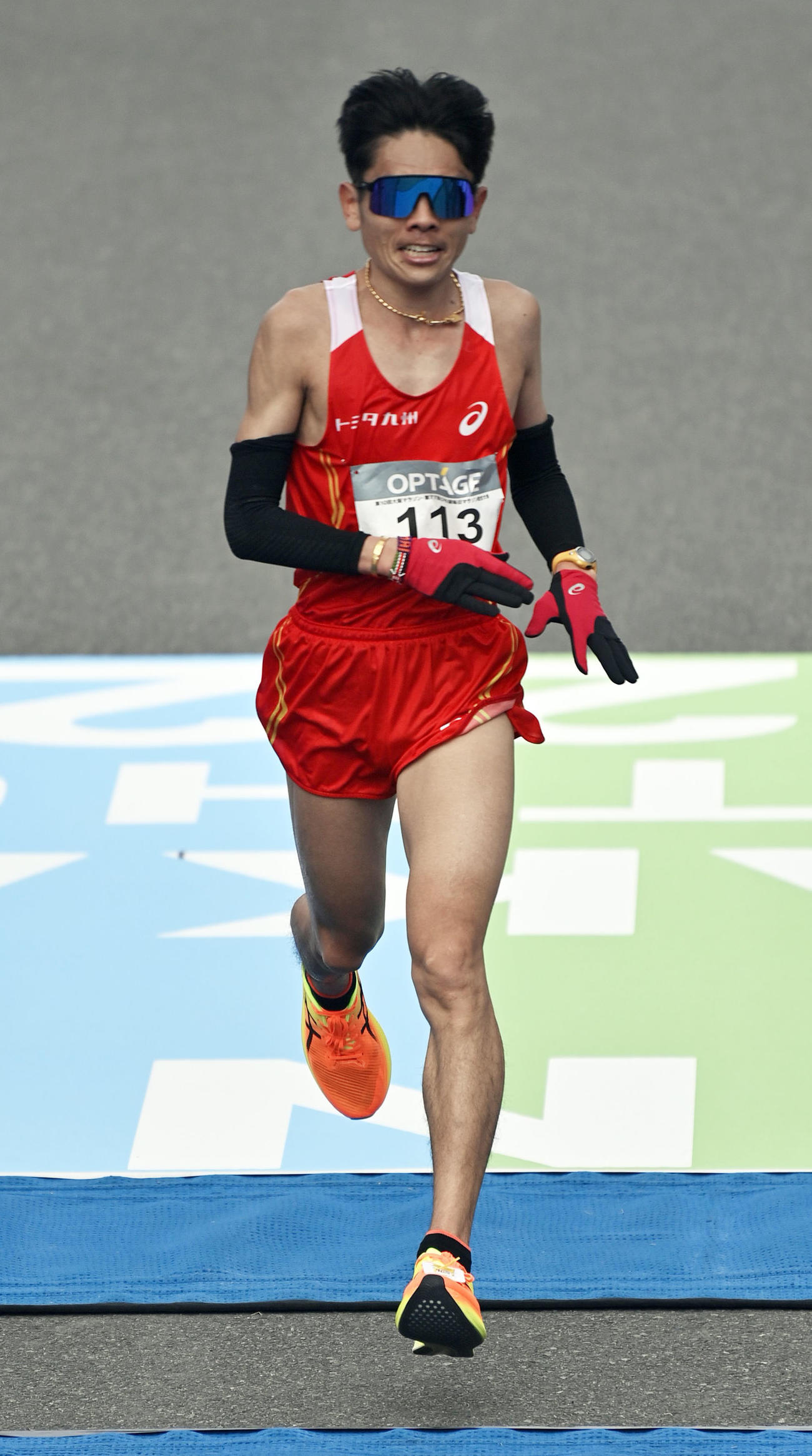 大阪マラソン・びわ湖毎日マラソン統合大会で6位の今井正人（共同）
