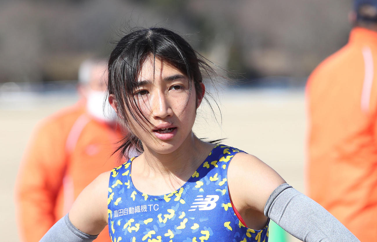 田中希実（2022年2月6日撮影）