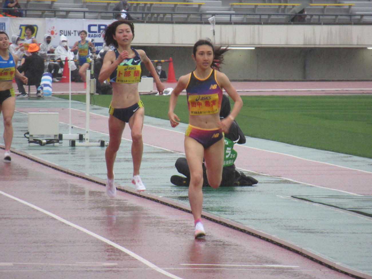 女子1500メートルを制した田中希実