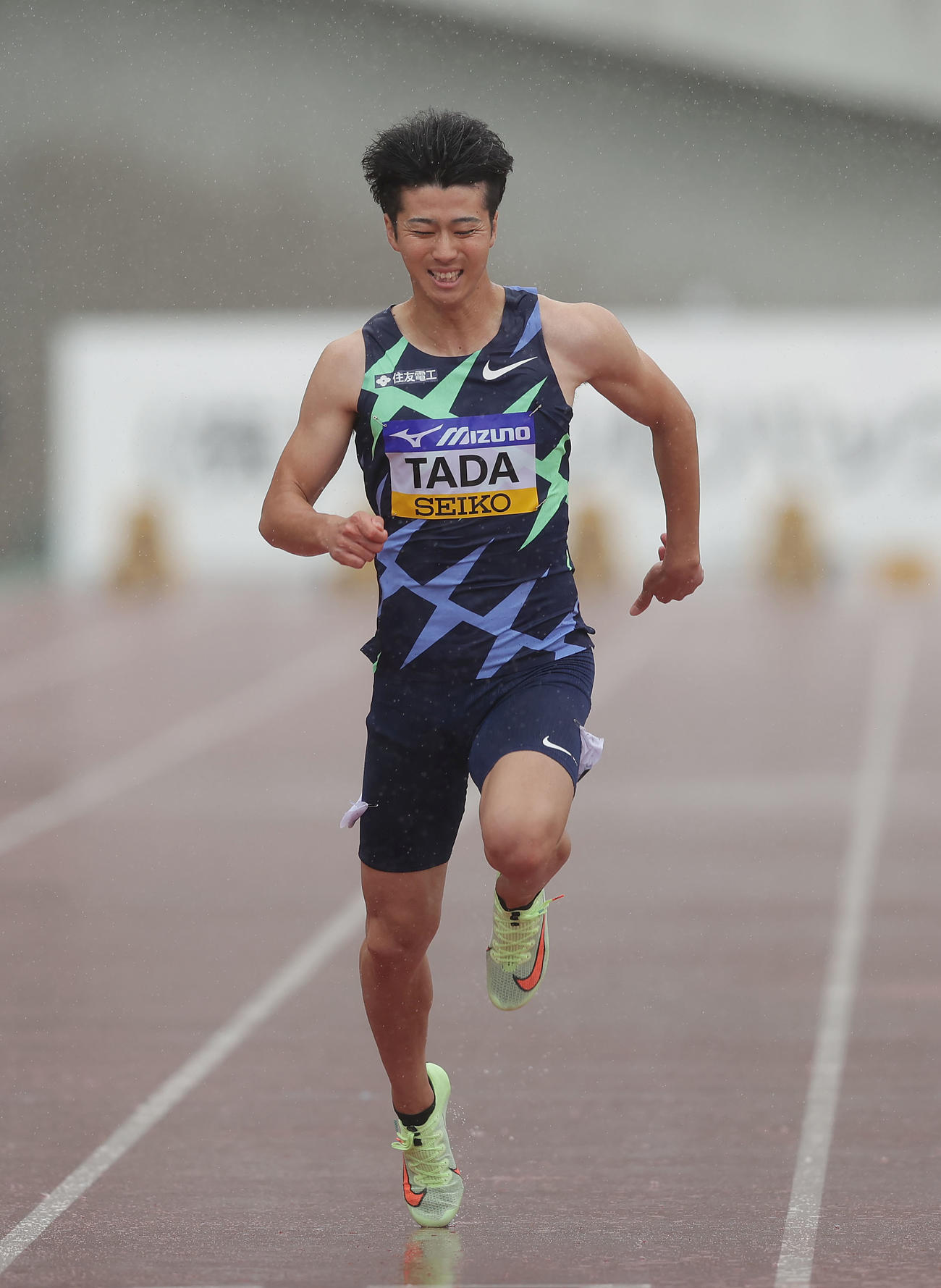 予選2組で5位に終わった多田（撮影・前田充）