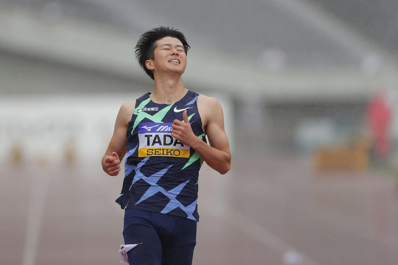 予選2組で5位に終わった多田（撮影・前田充）