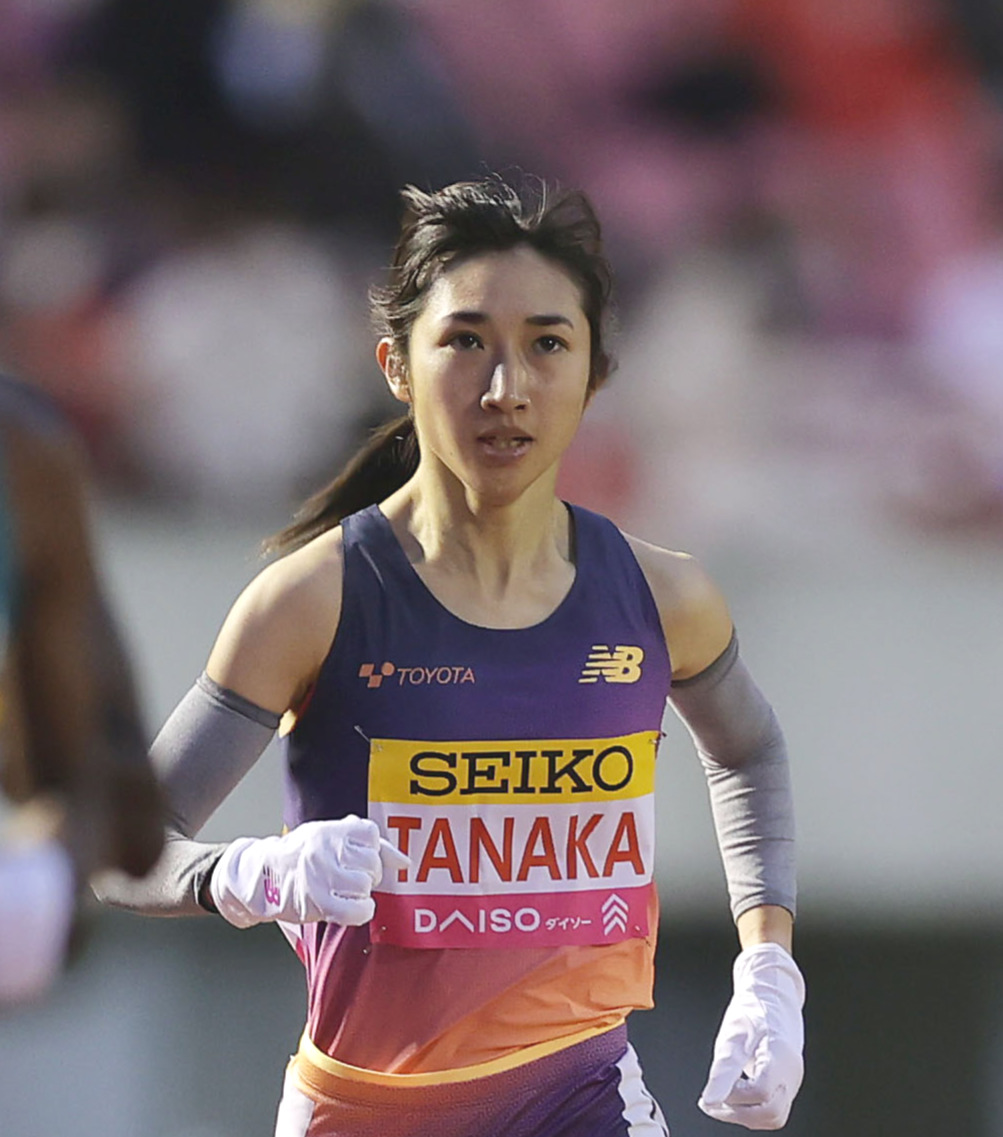 田中希実（2022年4月29撮影）