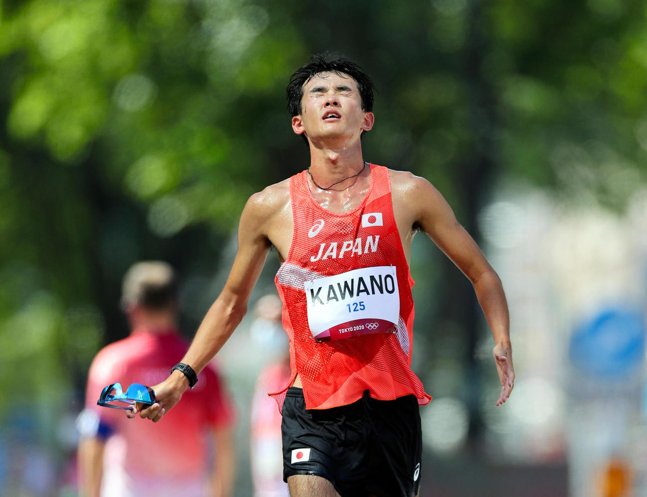 川野将虎（2021年8月6日・代表撮影）