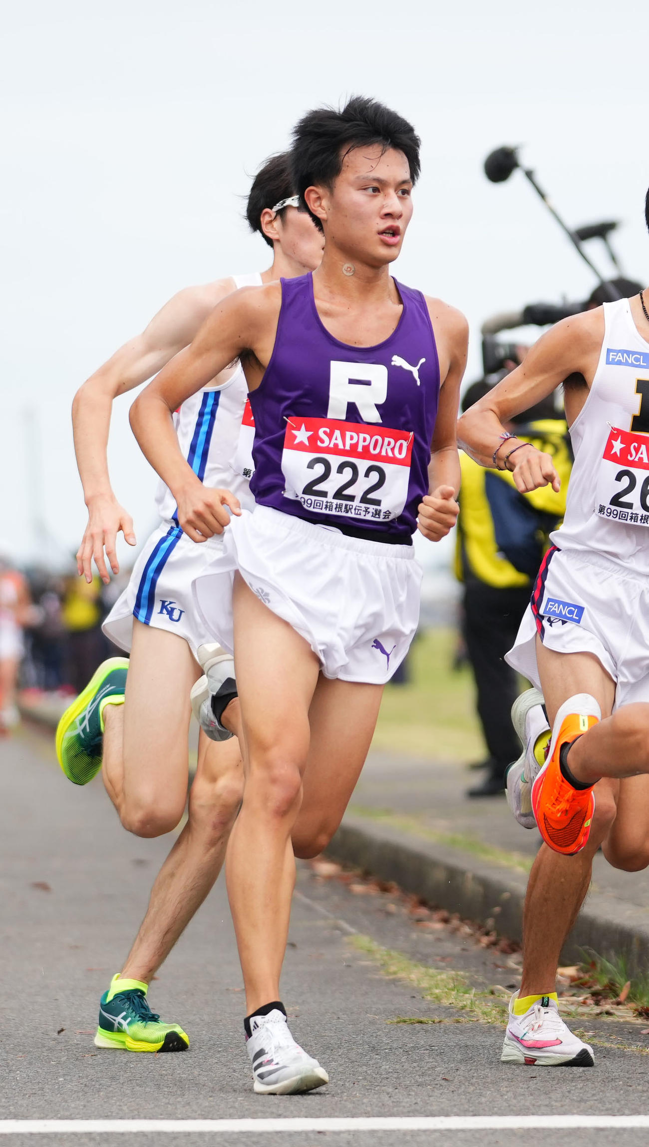 力走する立大・国安（撮影・横山健太）