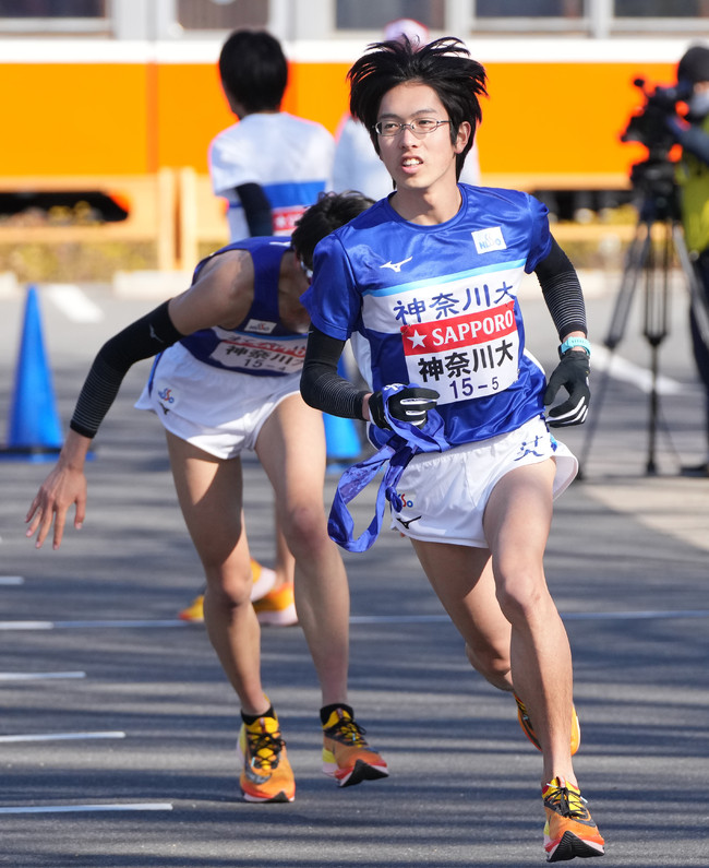 神奈川大・山崎諒介(2022年1月2日）