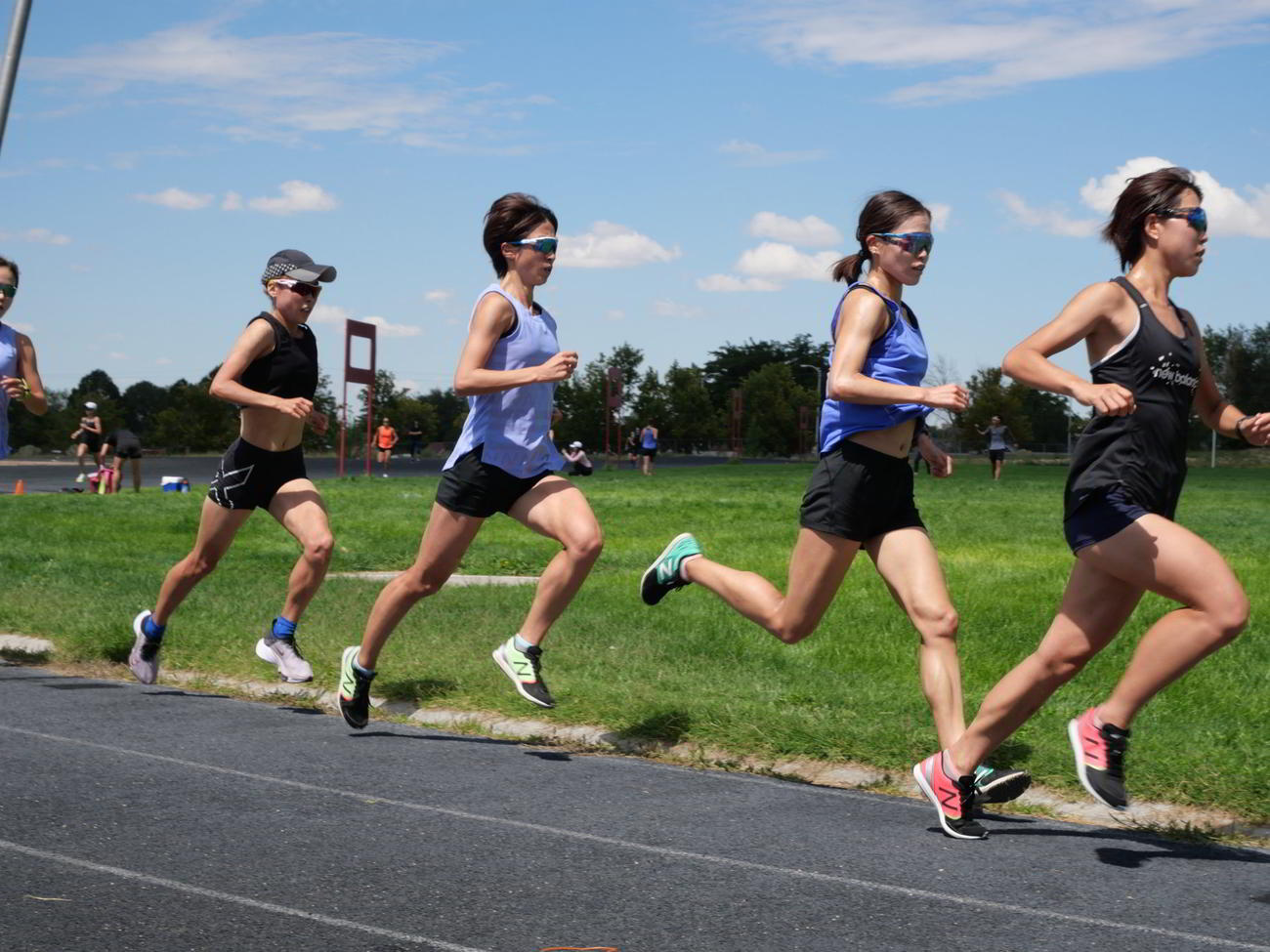 写真提供：パナソニック女子陸上競技部