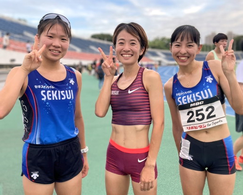 （写真提供：積水化学女子陸上競技部）