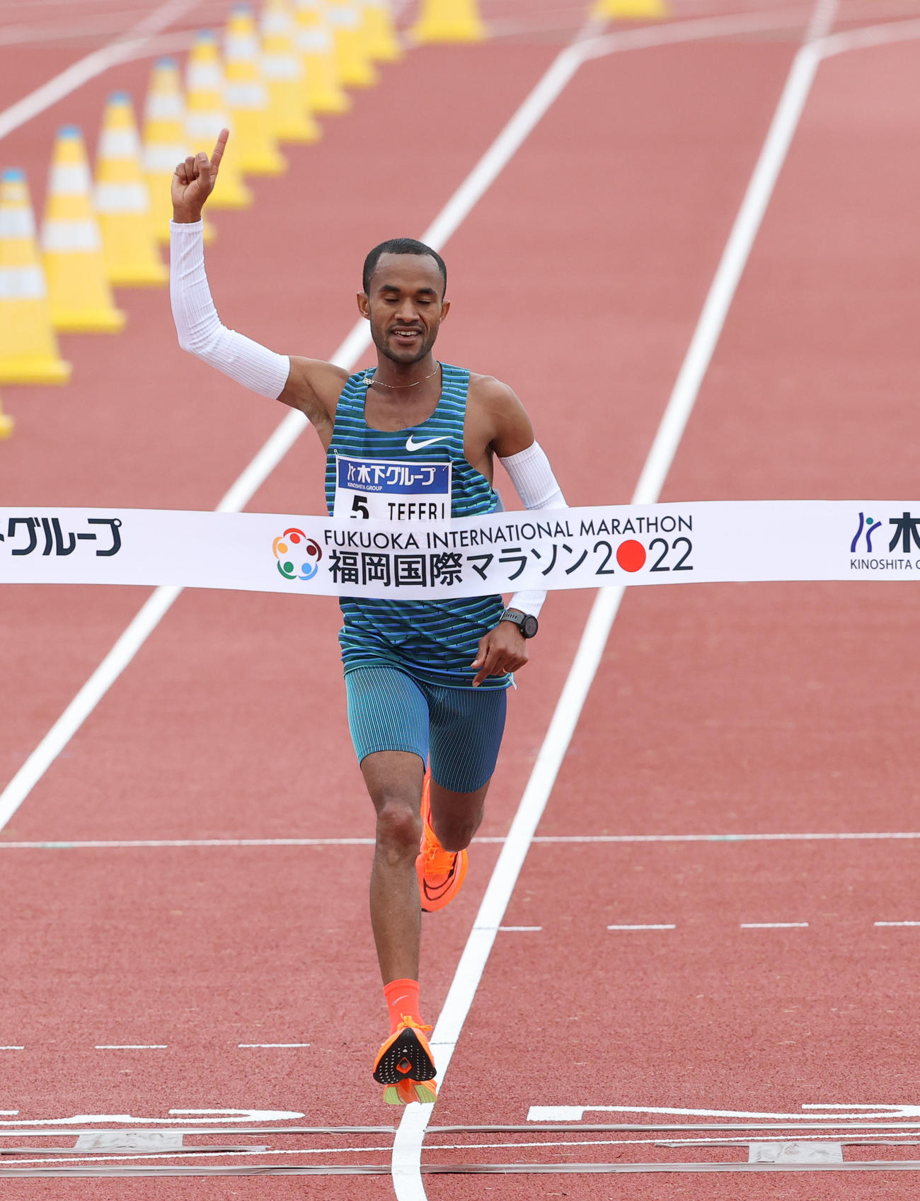 優勝したマル・テフェリ（撮影・梅根麻紀）
