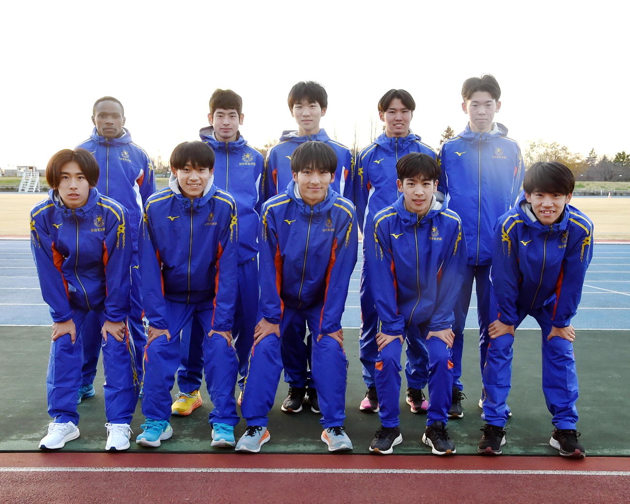 全国高校駅伝で3年ぶりの優勝を目指す男子の仙台育英