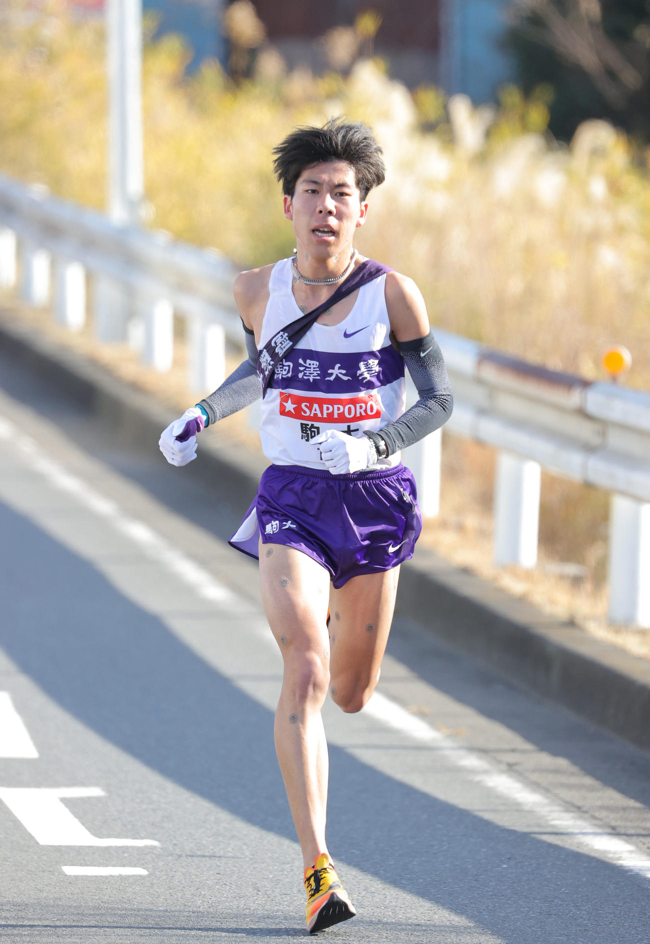 駒大・田沢廉（2022年1月2日撮影）