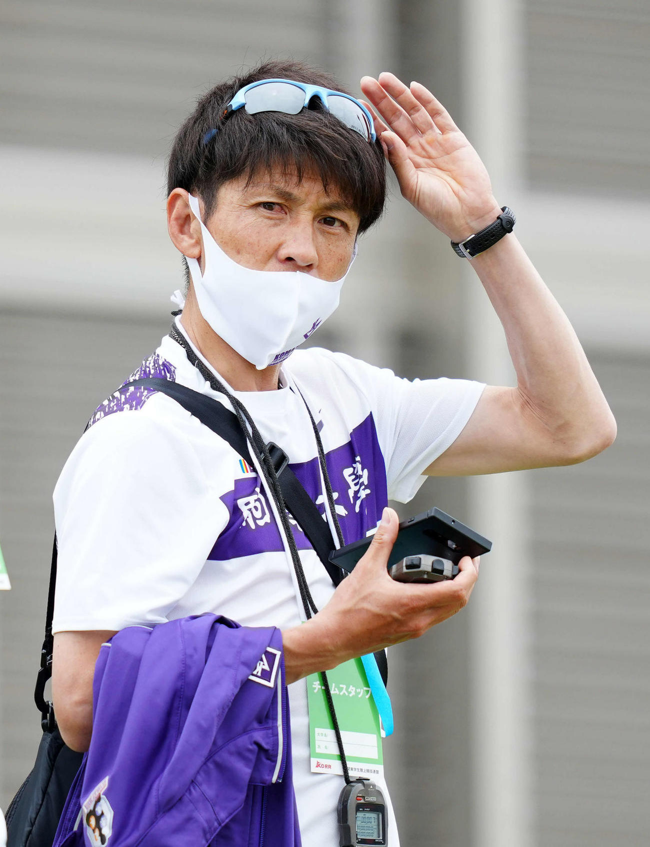 駒大・藤田敦史ヘッドコーチ（2021年5月20日撮影）
