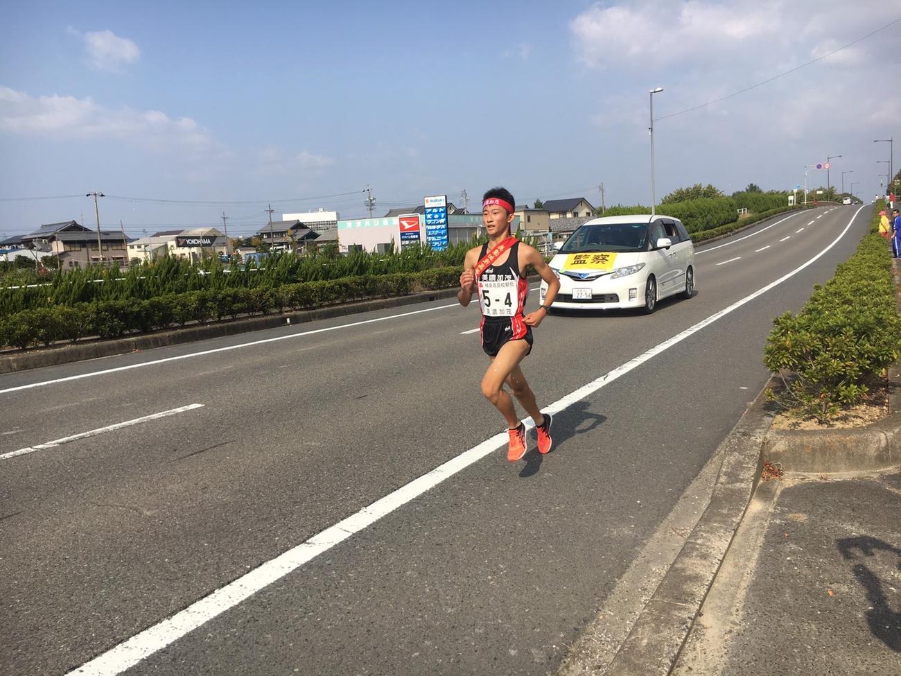 美濃加茂高時代の慶大・貝川（本人提供）