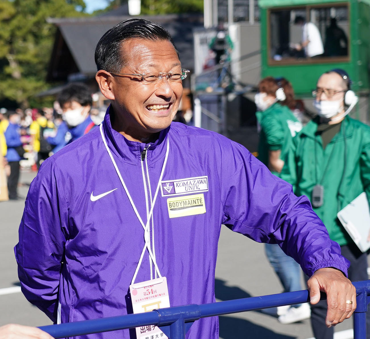 駒大・大八木弘明監督（2022年11月6日撮影）