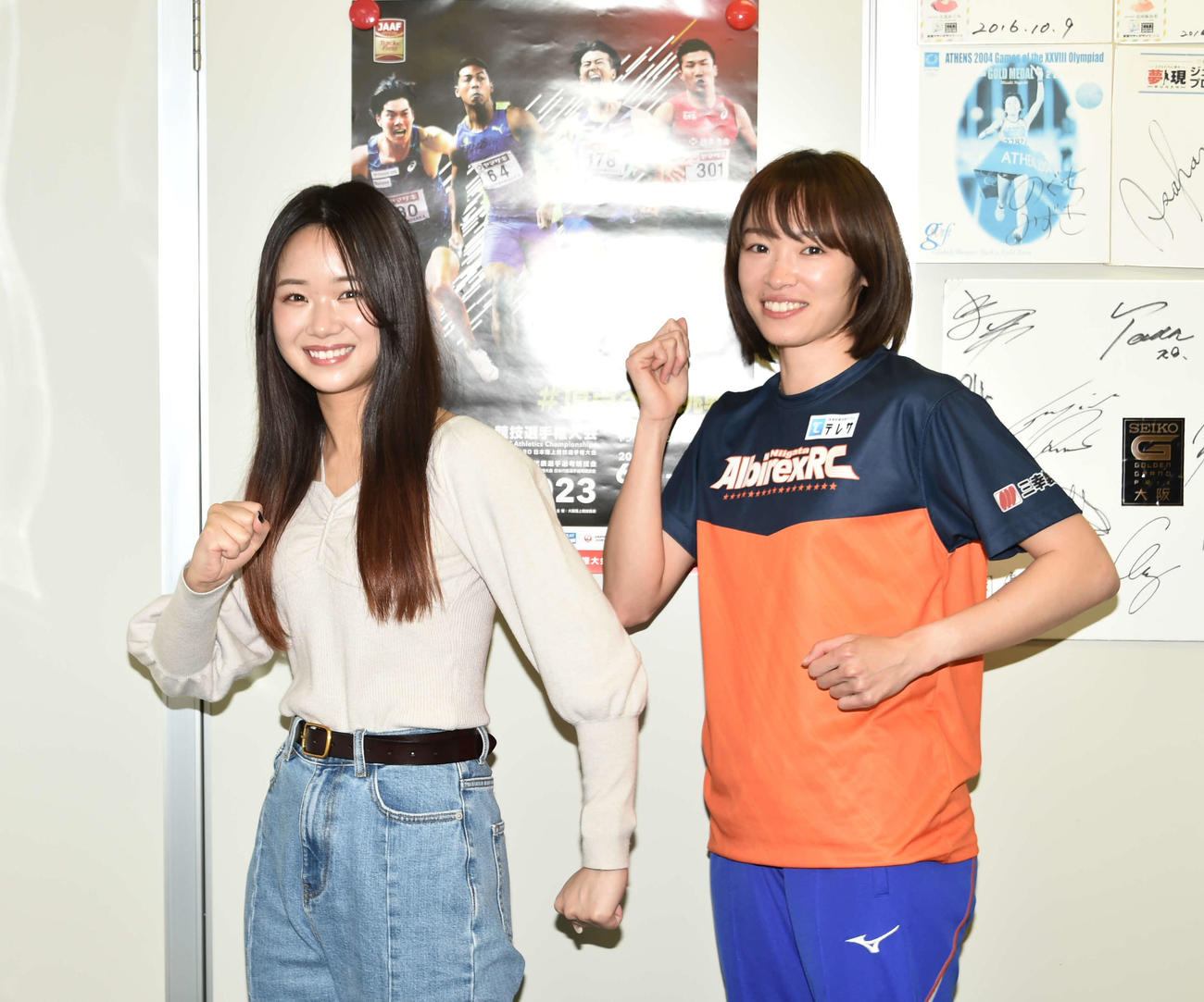 明るい広田さんから元気をもらいました！