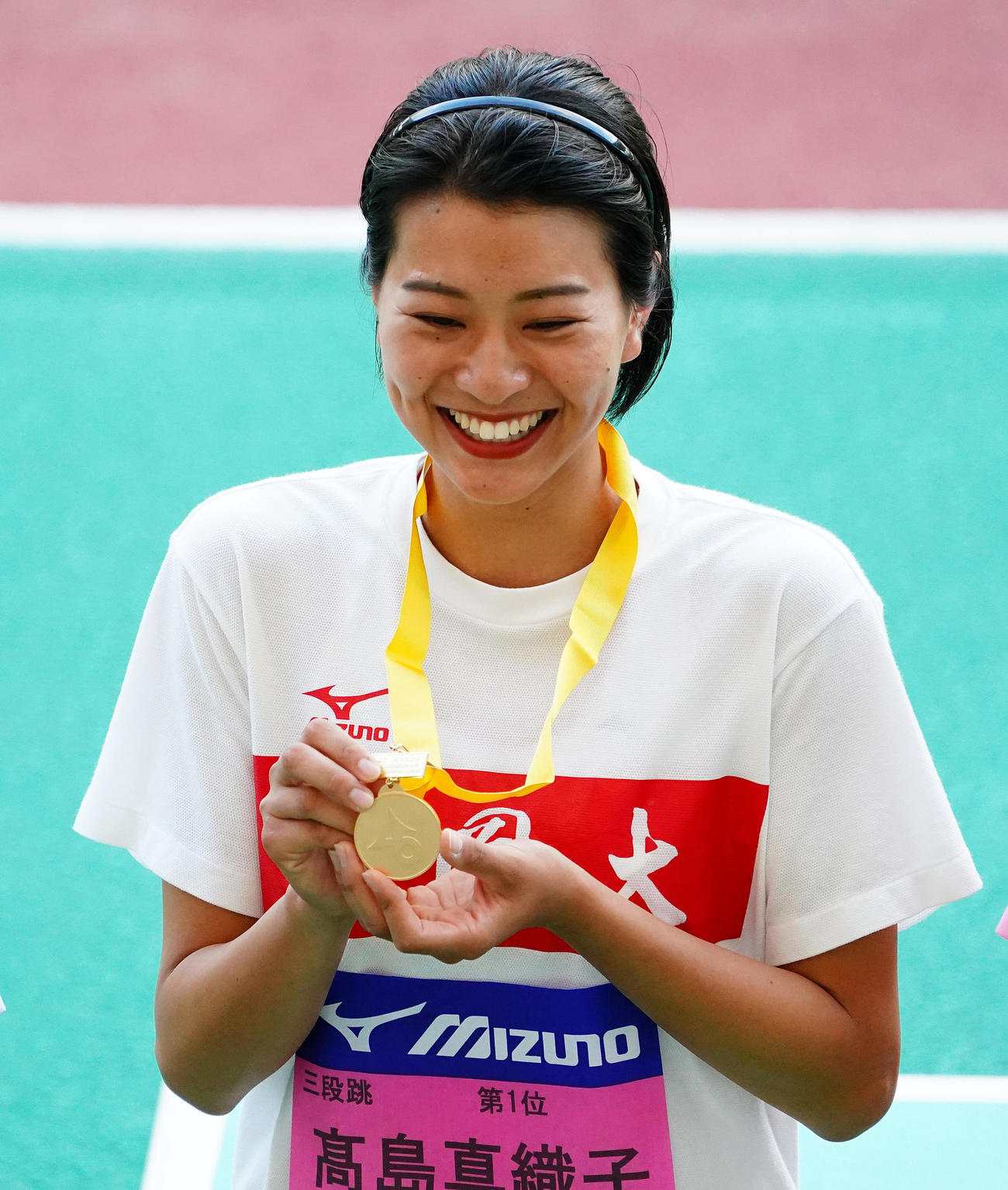 高島真織子（2020年9月12日撮影）