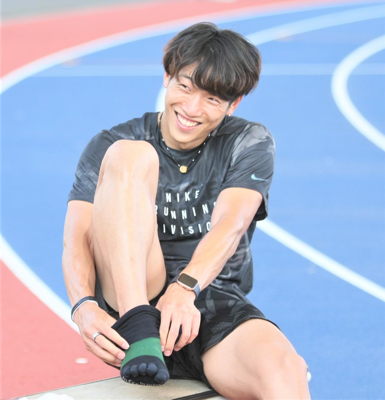 泉谷駿介（2023年8月4日撮影）