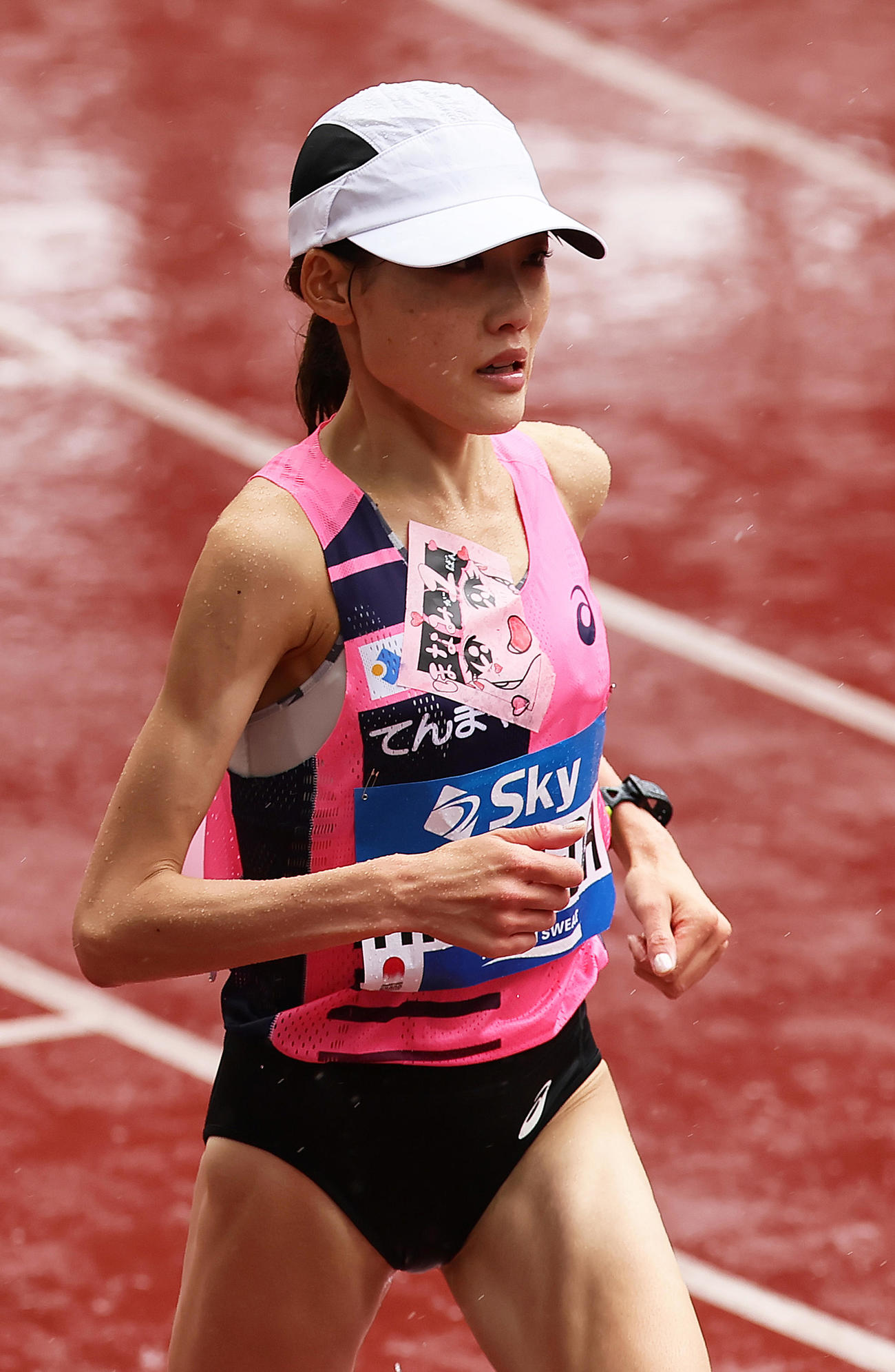 7位の前田穂（撮影・足立雅史）