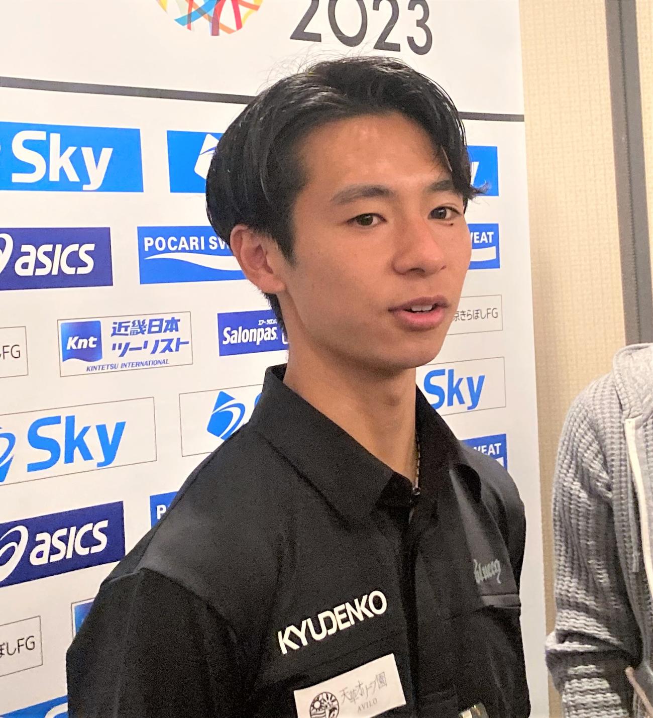 MGCでパリ五輪代表に内定した男子マラソンの赤崎