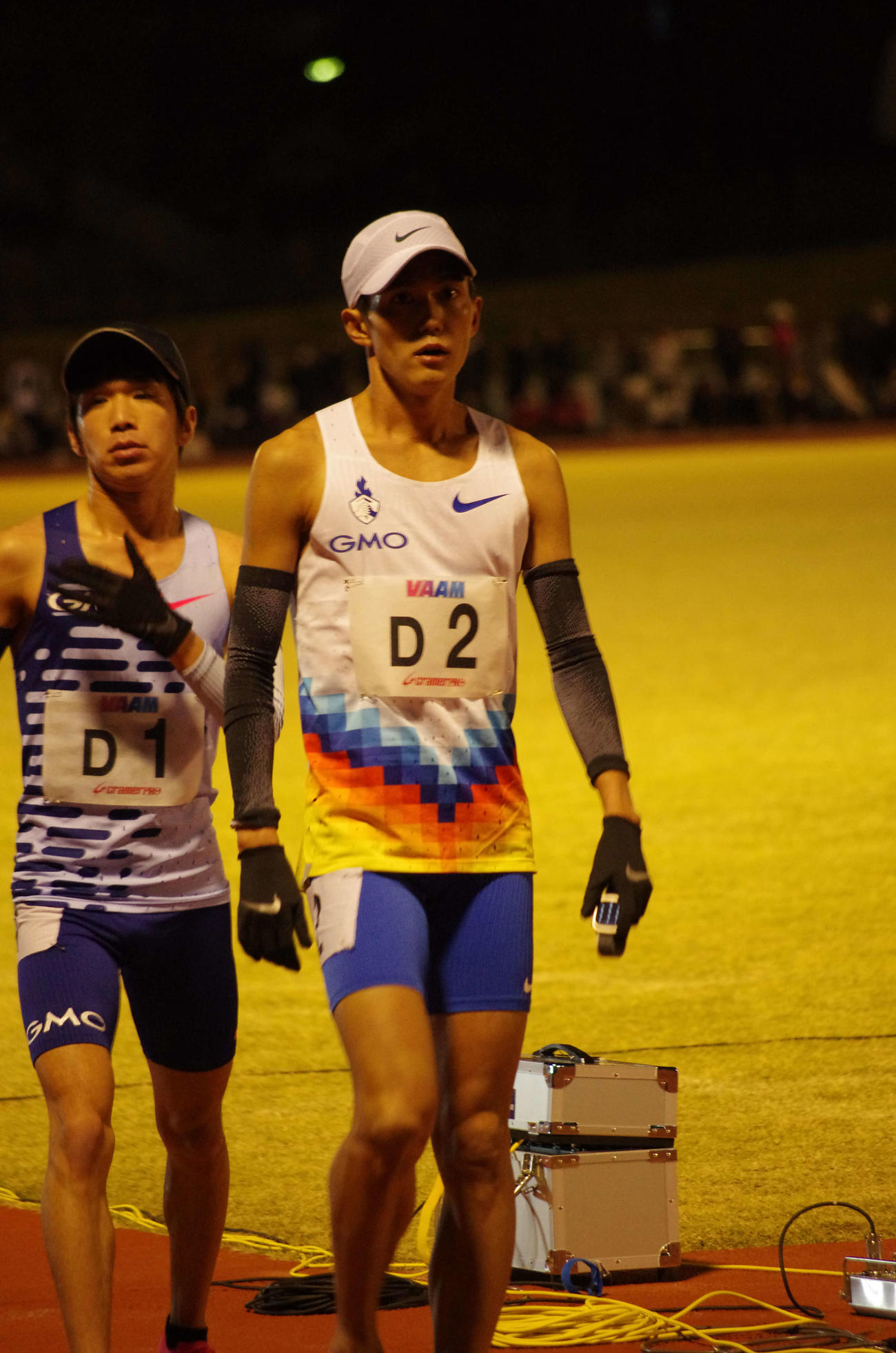 八王子ディスタンスに出場した大迫傑（手前）