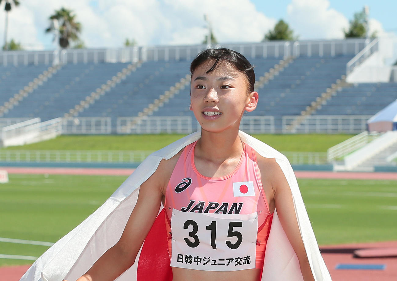 久保凜（2023年8月撮影）