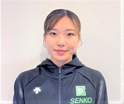 センコー陸上競技部に加入した女子走り高跳びの高橋（提供写真）
