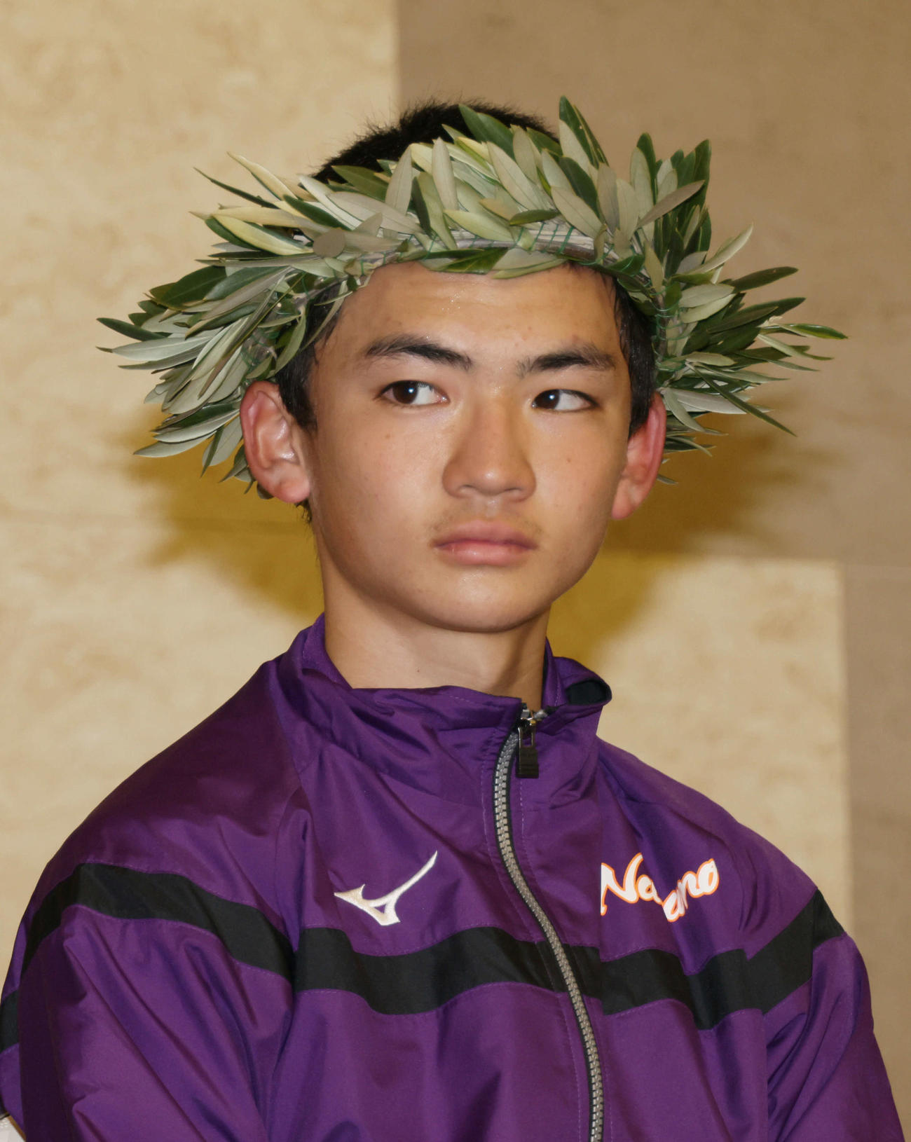 全国男子駅伝　優勝した長野チーム5区の山口竣平（撮影・加藤孝規）