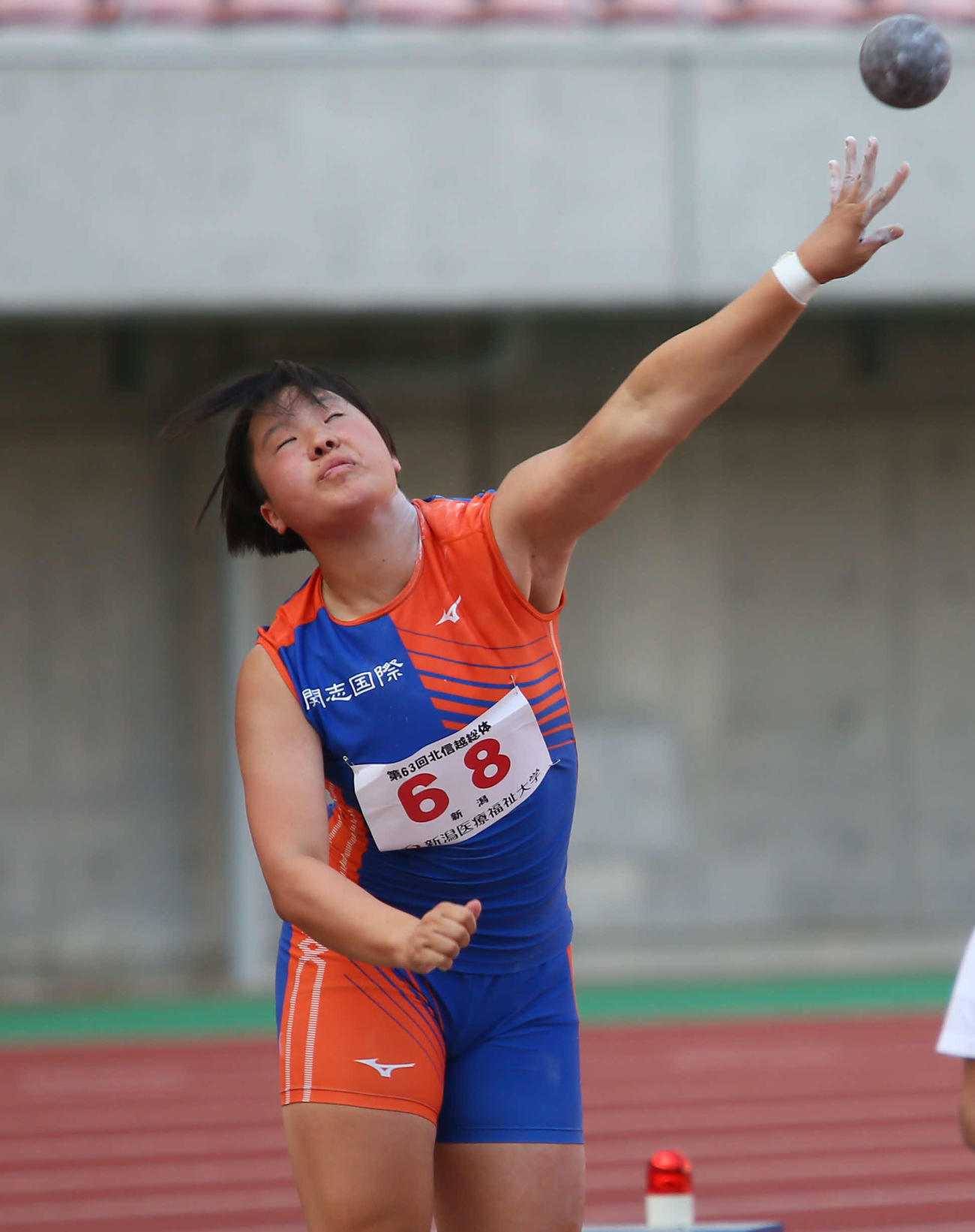 2位わ決めた川浦の5投目