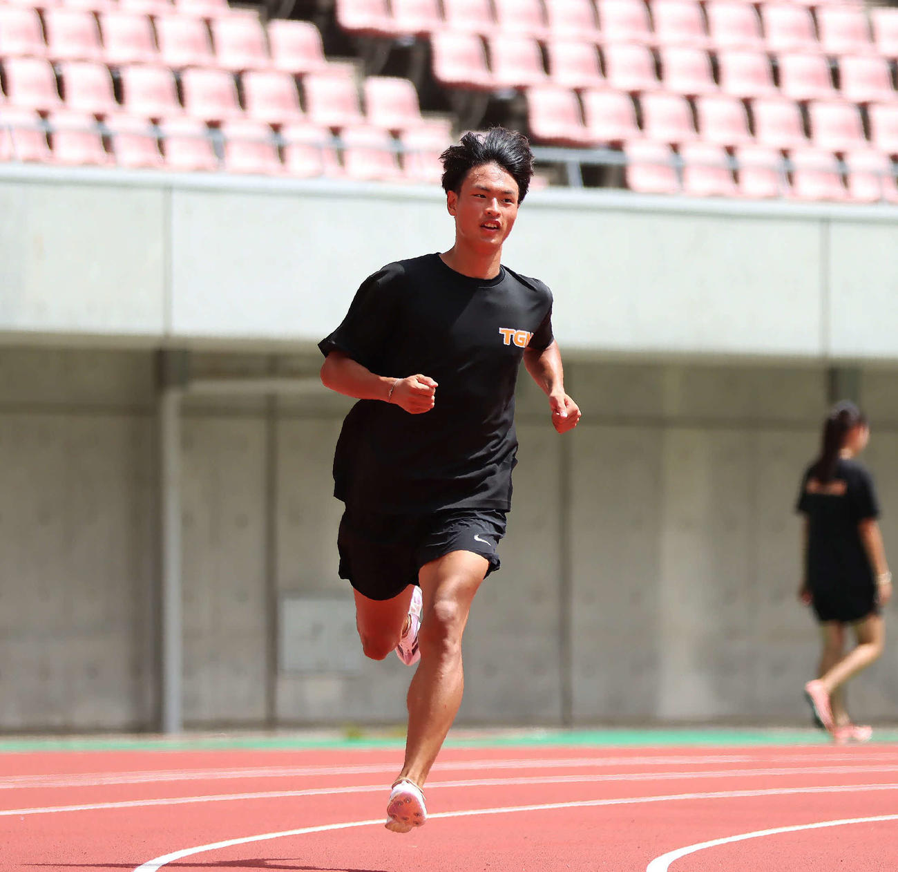 ダイナミックな走りでU20世界選手権に挑む佐藤