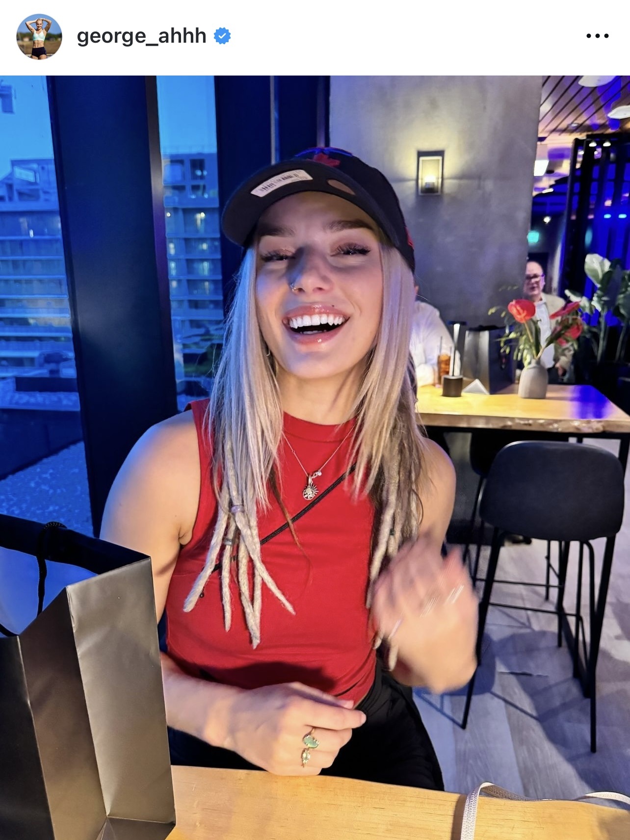 ジョージア・エレンウッドのインスタグラムから