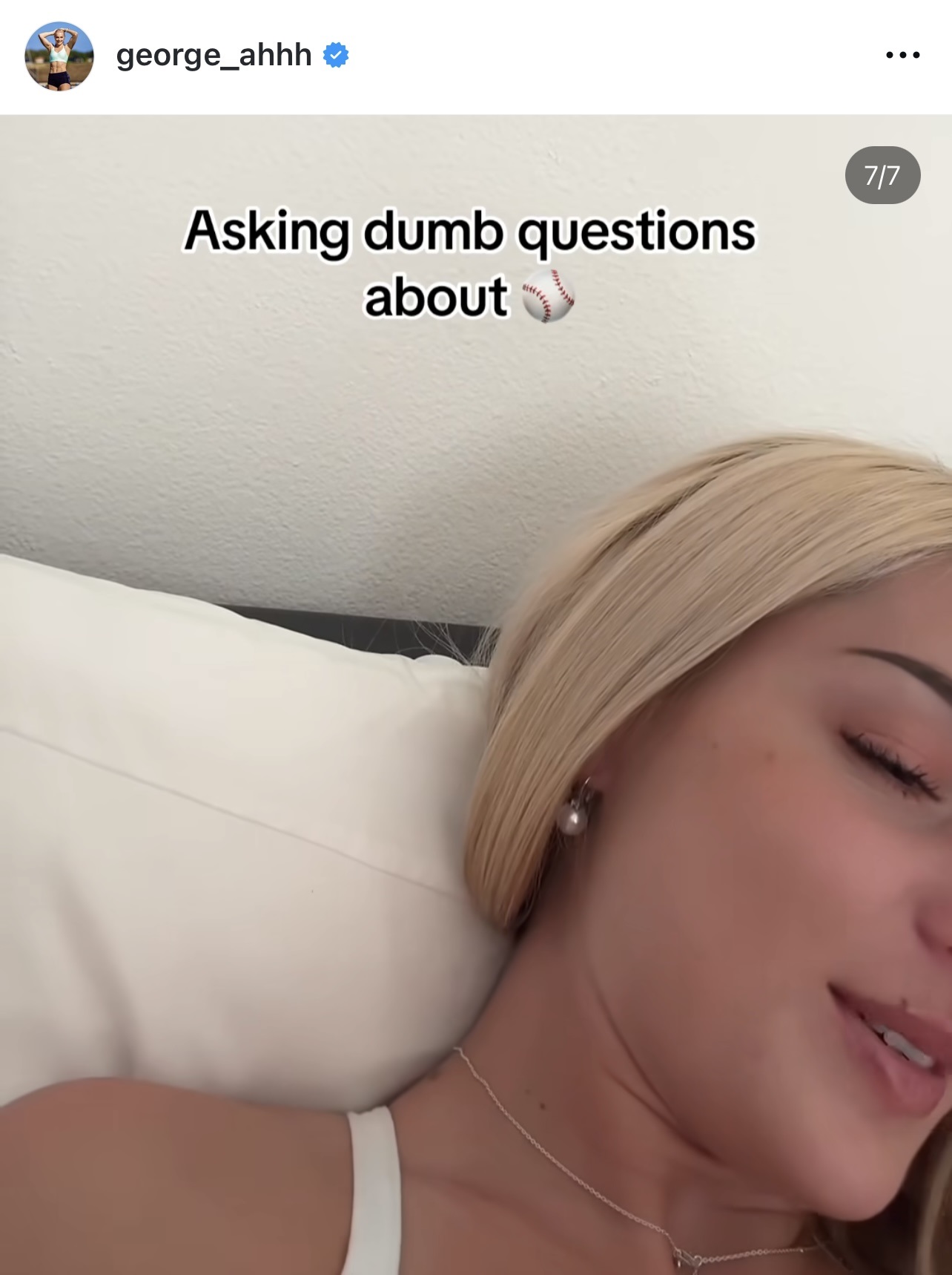 ジョージア・エレンウッドのインスタグラムから