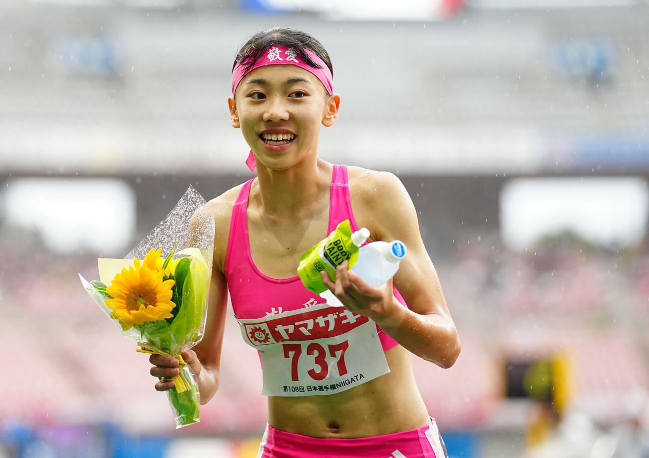久保凛（2024年6月30日撮影）