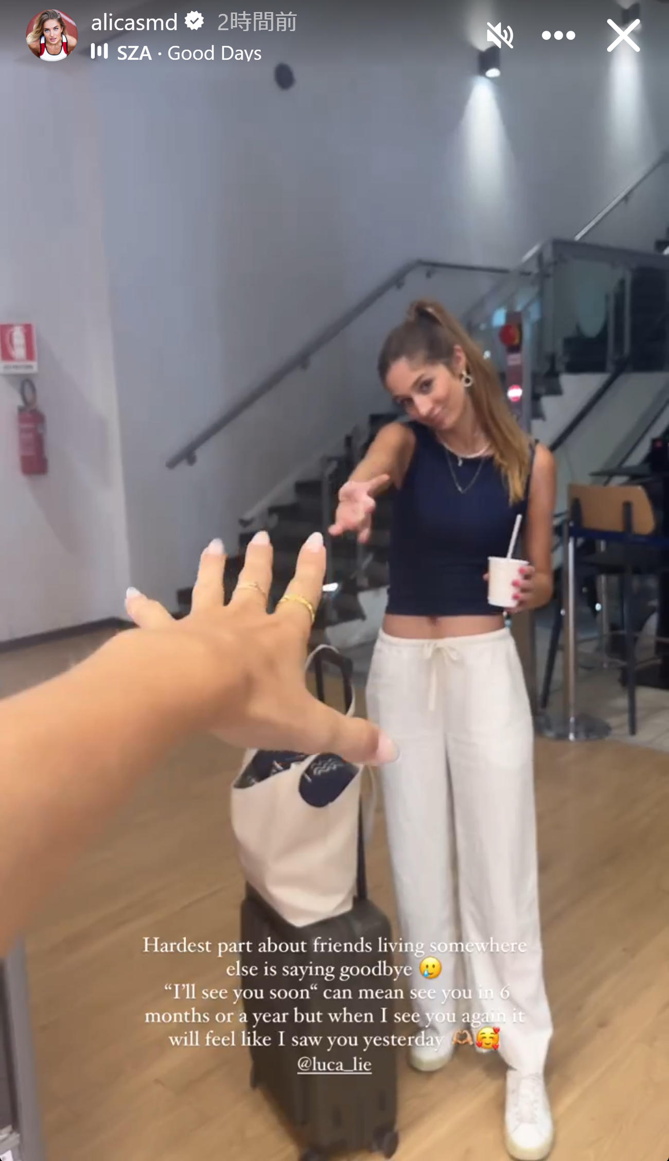アリカ・シュミットのインスタグラムから